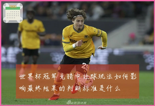 世界杯冠军竞猜中让球玩法如何影响最终结果的判断标准是什么